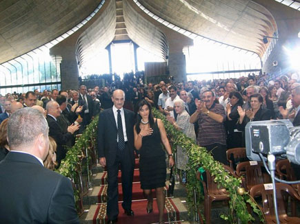 Lebanese Forces Martyrs Mass in Harissa 24 September 2006