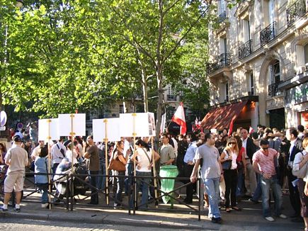 Lebanese Abroad Crying Lebanon - Paris