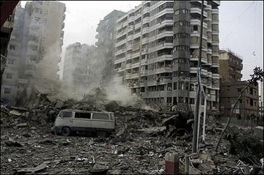 Israel Attacks Beirut July 2006