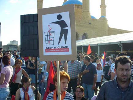 Manifestation Against Turkish Troops in Lebanon