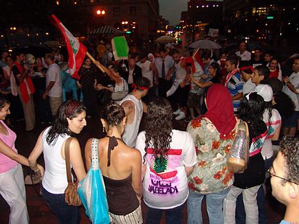 Manifestation in Boston