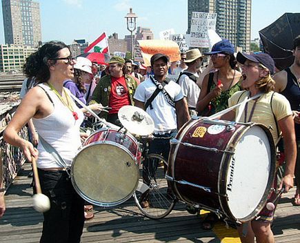 Manifestation in New York