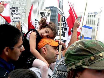 Manifestation in Toronto