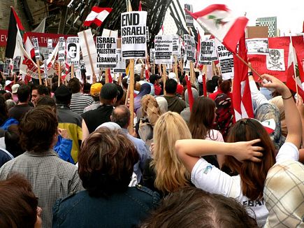 Manifestation in Toronto