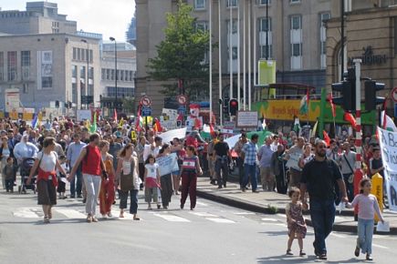 Manifestations en Belgique