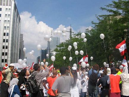 Manifestations en Belgique