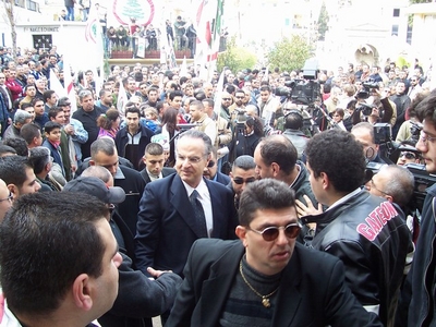 Mass in Achrafieh in Mar Mitr