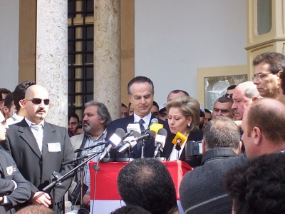 Mass in Achrafieh in Mar Mitr