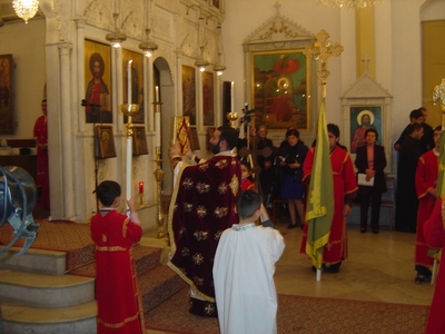 Mass in Achrafieh in Mar Mitr