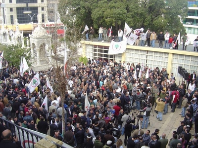 Mass in Achrafieh in Mar Mitr