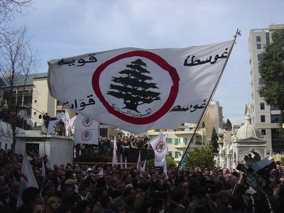 Mass in Achrafieh in Mar Mitr