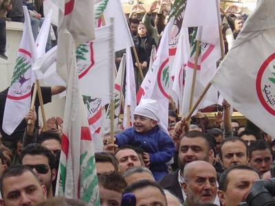 Mass in Achrafieh in Mar Mitr