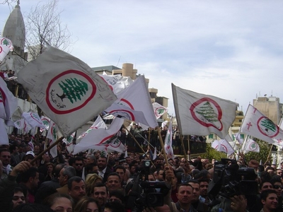 Mass in Achrafieh in Mar Mitr