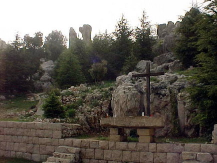 The Altar where the ceremonies are held in this case it is mostly Christian