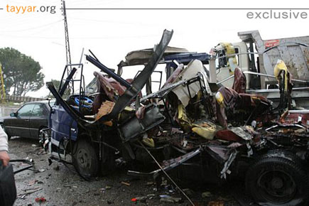 Blasts Hit Buses in Bikfaya