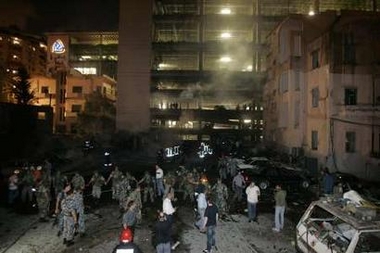 Explosion in Ashrafiyeh