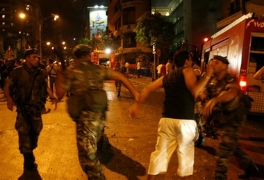 Explosion in Ashrafiyeh