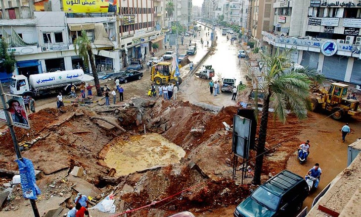 Israel Attacks Beirut July 2006