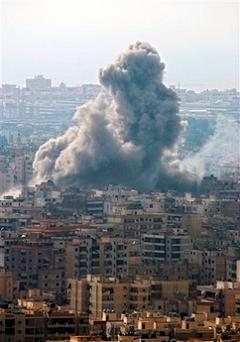 Israel Attacks Beirut July 2006