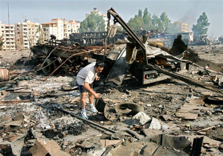 Israel Attacks Lebanon July 2006