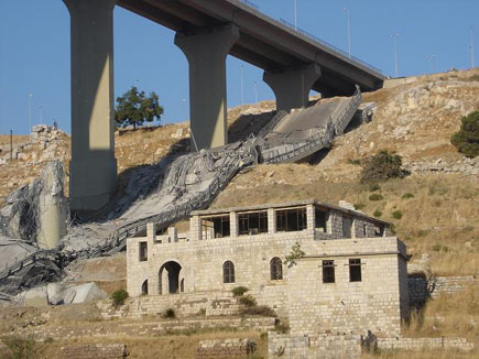 Mdayrej Bridge after the War