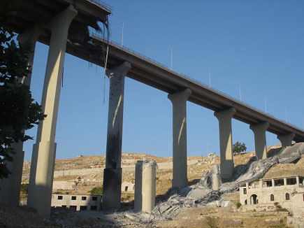 Mdayrej Bridge after the War