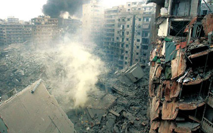 Israel Attacks Beirut July 2006