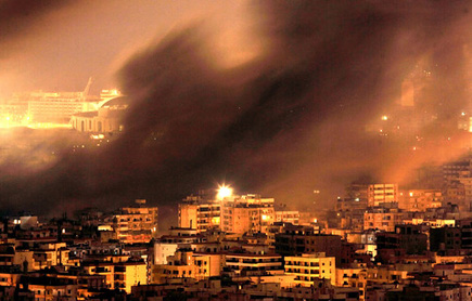 Israel Attacks Beirut July 2006