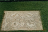 Beautiful piece of mosaic from the Byzantine era