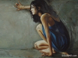 Lebanese Girl Painting