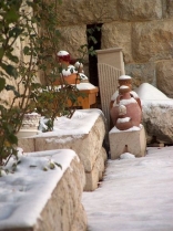 Snow Over Pottery