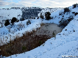 A small frozen lake