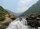 A Waterfall in the National Reserve of Bazbina