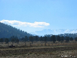 Agricultural Ground In Face Of Mountains