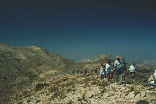 Club de vieux sentiers Hikers on Jabal Tannourine