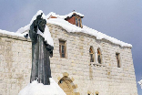 Snow in Mar Charbel