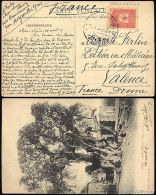 Lebanon (Turkish Post Offices) 1907 PPC to France