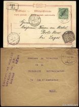 Lebanon 1926 Military mail envelope to France