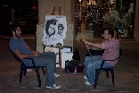 One of the Many artist in DownTown Beirut