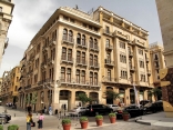 Restored buildings in downtown Beirut