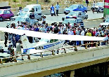 Emergency landing near Marriott hotel Beirut, Saturday 3 July 2004