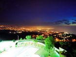 View from Bzommar at night