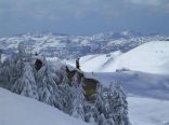 Skiing in Faraya