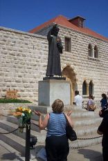 Praying in Mar Charbel - Annaya