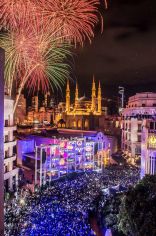 Downtown Beirut New Year's Eve 2018