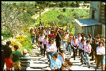 The Cross Procession on Good Friday in Ain Ebel