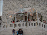 Decorated church in Ain-Ebel