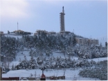 Zahleh under the snow