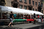 Lebanese Food Festival outside Our Lady of Lebanon Cathedral Brooklyn Heights