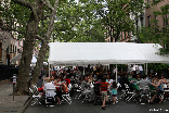 Lebanese Food Festival outside Our Lady of Lebanon Cathedral Brooklyn Heights